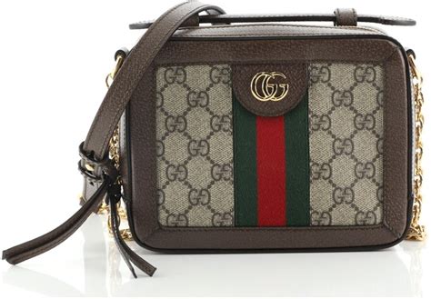 gucci denim camera bag|Gucci ophidia shoulder bag small.